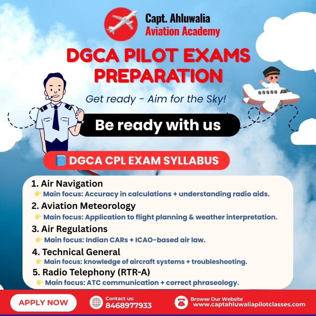 DGCA Pilot Exams Preparation